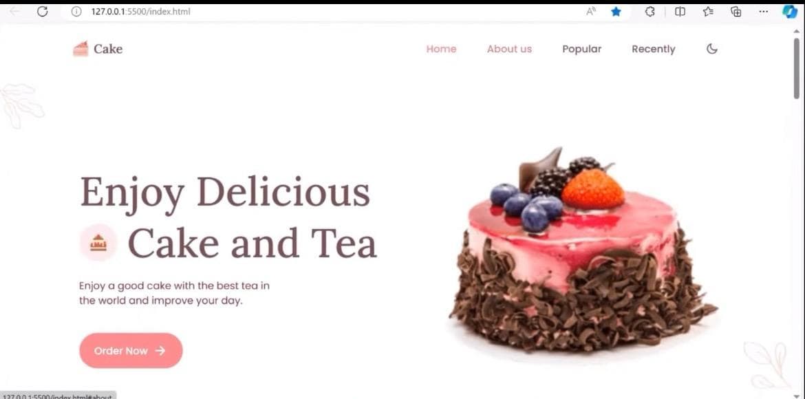 The Cake project preview
