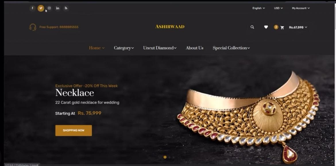 The Jewellery project preview