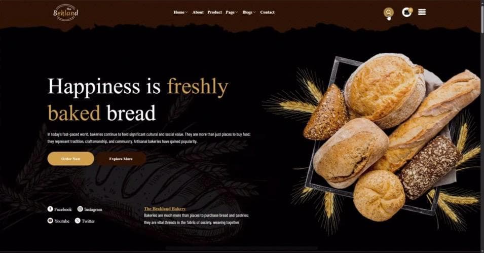 The Bakelan Bakery project preview